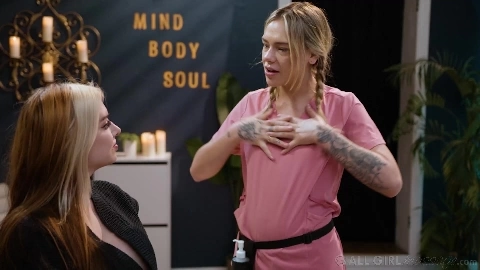 Cubbi Thompson And Dylan Moore - All Girl Massage