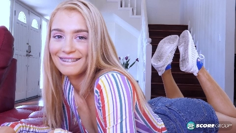 Brace Face Blonde Cutie