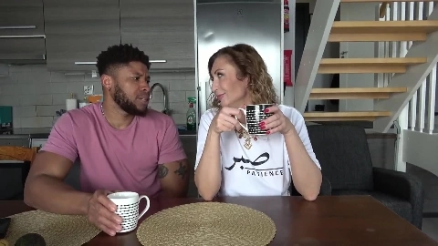 Morning Tea With BBC Stepson Turns to Hardcore Sex - Julia North
