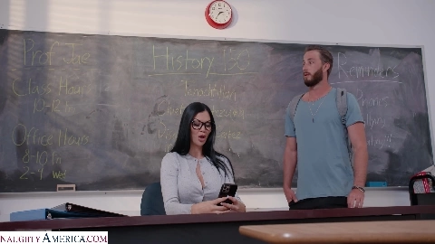 Jasmine is a naughty teacher