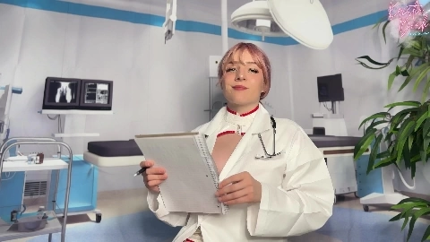Strap-on naughty nurse nightmare - Kristie B