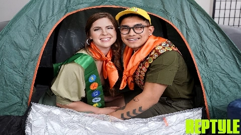 Stepson Let's Practice, Everyone Who Goes Camping Loses Their Virginity - Scarlett Gushes