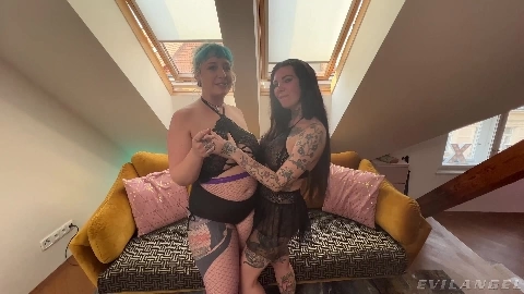 Proxy Paige And Megan Inky - EvilAngel