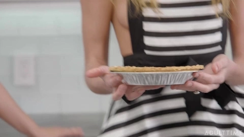 Nicole Aria Addison Vodka Filling More Than Just Pies - AdultTime