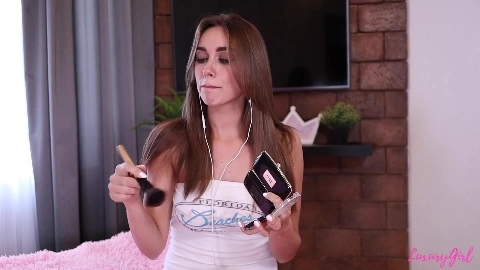 She Was Doing Makeup When He Came Over And Fucked Her - Kristina Sweet