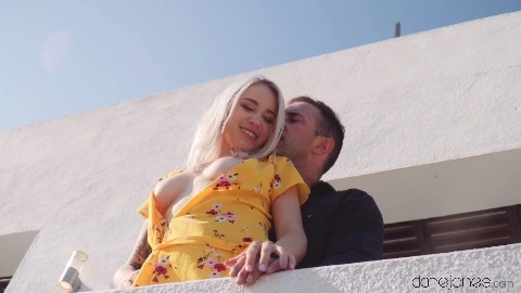 Arteya Dee - DaneJones - Cute Blonde Skinny Dip Pool Sex