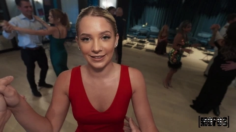 Sexy Little Blonde Teen Cutie: Ballroom Balling