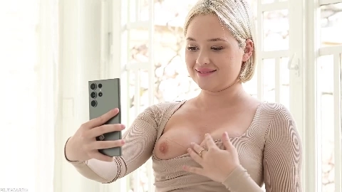 Busty Blonde Teen Cutie: Wet & Wild