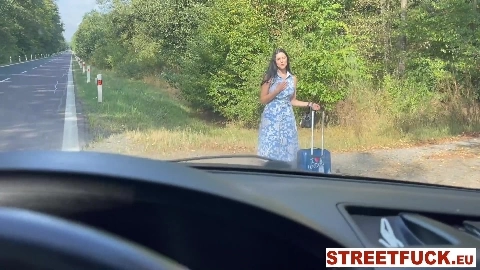 KIRA QUEEN - STREETFUCK BUSTY MILF