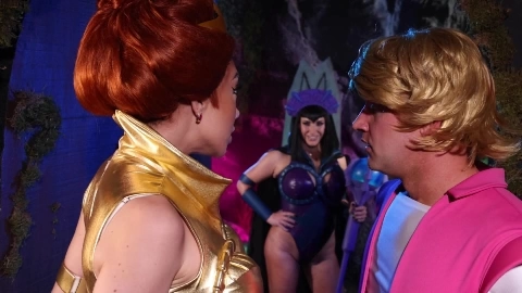 ManyVids -Masturbators of the Universe! He-Man Cosplay - Little Puck - Angela White