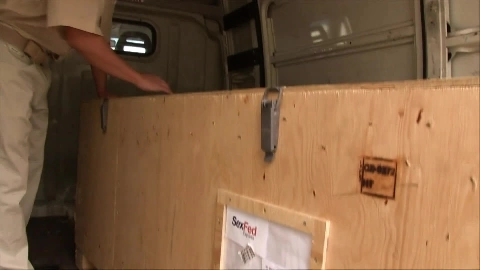 SexFed - Teen Morgan Fucks her Way Out of a Crate - Lucky Delivery Guy - Mail Order Teens - Ornella Morgan