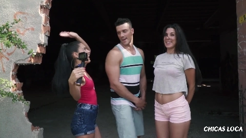 Alexa Tomas, Apolonia Lapiedra, Ramon Nomar Outdoor Threesome Escapades 1080p - ChicasLoca
