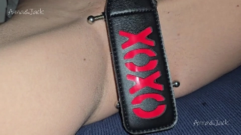 BDSM Pussy Spreader Clamp...my Pussy get a Hard Treatment ! - Anna Jack