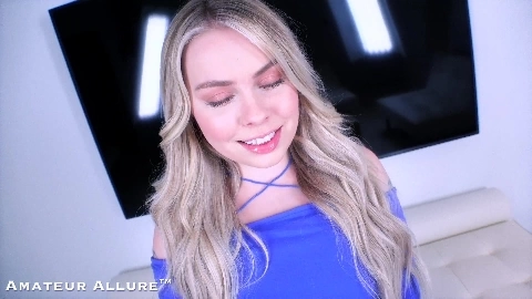 AmateurAllure - Give Head Fuck and Swallow Sperm - Haley Spades
