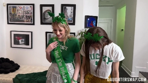 Busty Blonde Teen Cutie: You Can Party at Home