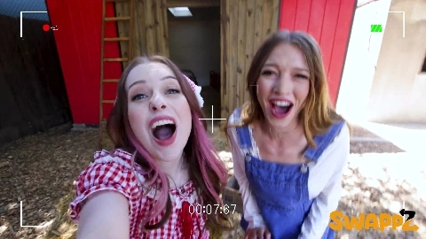 Sexy Redheaded Cutie: The Milking Farm