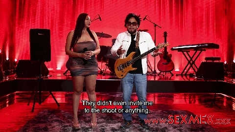 Aleks Sexy'ntek Fucks His Busty Back Up Singer - Kari Cachonda