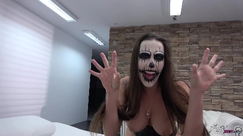Mea Melone - [POVBitch] Halloween Black Anal