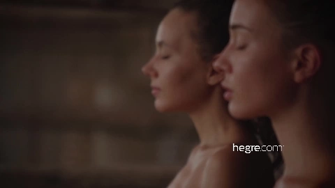 Clover And Natalia A Nude Yoga In Bali 2 - Hegre