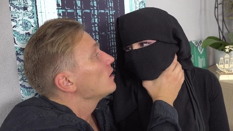 Lonely muslim has sex with caring friend