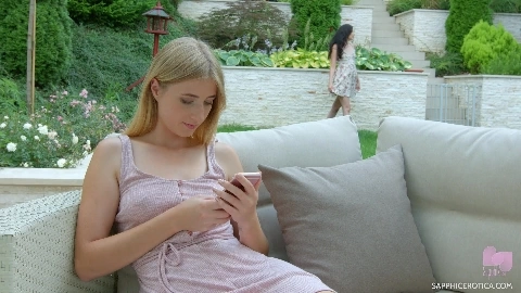 SapphicErotica - Outdoor Pussy Kissing - Miranda Miller
