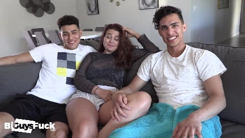 Andre Willis Marc Wallace And Angelina Col - BiGuysFuck