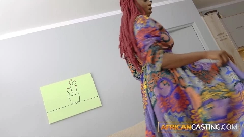 Kim's first 'real' modelling gig - [AfricanCasting] Kim