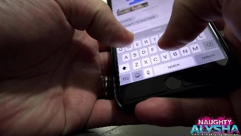 alysha finds another boy toy - Naughtyalysha