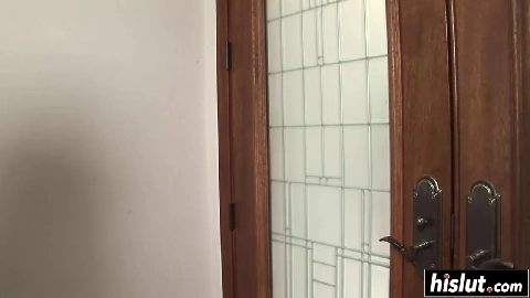 Babysitter enjoys a big hard staff