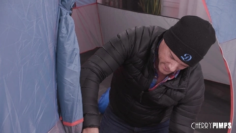 Dakota Tyler Really Knows How To Pitch A Tent in 4K
