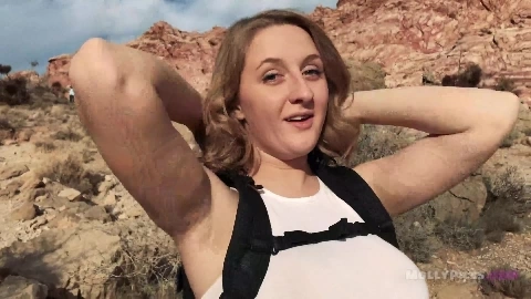 Big Butt Amateur POV Hiking Caught Public - Molly Pills