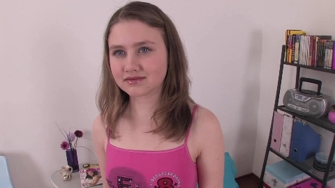 Cute Russian Brunette Teen Gets Fucked In The Ass - Milla Vincent