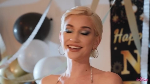 Bridgette B And Skye Blue New Year New - WhenGirlsPlay