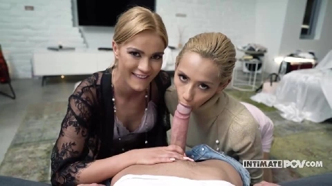 Sharing a hard Cock - Cherry Kiss,Veronica Leal