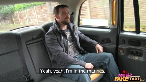 FemaleFakeTaxi E001 Thanking A Soldier For His Service