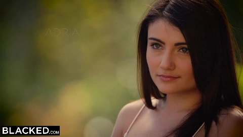 first interracial for beauty Adria Rae - Blacked