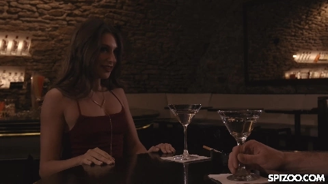 Beautiful babe Talia Mint hooks up with a random bar stud - Spizoo