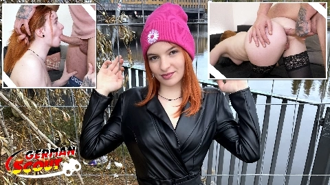 Loud First Anal Sex at Pickup Casting with Skinny Redhead Teen Foxy Icegram - GERMAN SCOUT