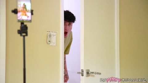 Phoebe Kalib Catching My Stepcousin Being Dirty - MyPervyFamily