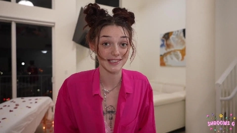 Giving Daddy His Valentine's Day Surprise - Shrooms Q