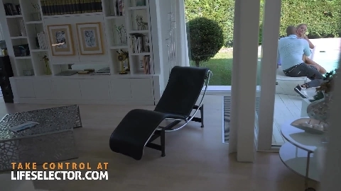 Cheating whore Kaisa Nord cum covered in threeway - Lifeselector