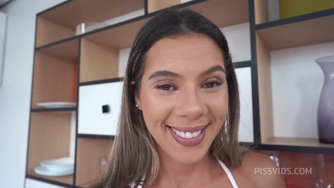 Sexy Brazilian Nympho, Bea Cherry Fucked, Drinks Pee And Showered With Cum (DAP, Pissing, 4on1, Mini-Bukkake, ATM) OB464 in HD - Bea Cherry