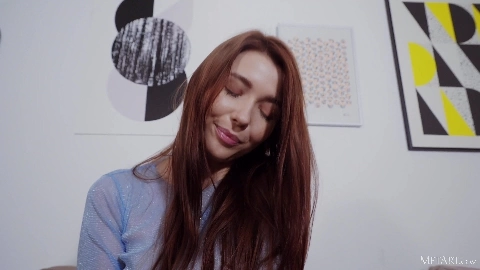 Translucent Outfit in 4K - Mila Azul