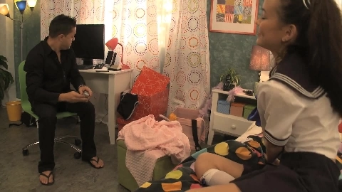 Eighteen flowers Asian Coed with tiny tits gets split open - Asian Impulse