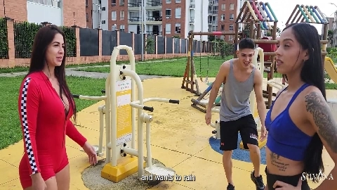 MILF Fucks her Big Cock Friend and his Girlfriend in a Threesome!! by Silvanalee & Kathadawson - Silvana Lee