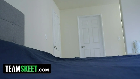 Naughty pranks make sexy teen Rebecca Vanguard horny - Team Skeet