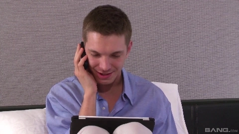 Blonde slut in stockings Cherry Kiss gets fucked in the ass