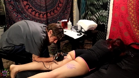 My First Tattoo Sesh & Fresh Tattoo Fuck - Daisy Dabs