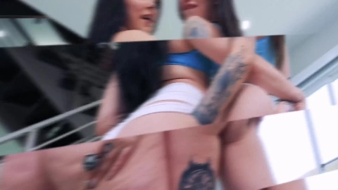 Big Oiled Butts - Mandy Muse & Anna Chambers