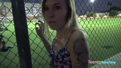 Alyce Anderson And Jasmin Riley - TeensLoveToSwallow